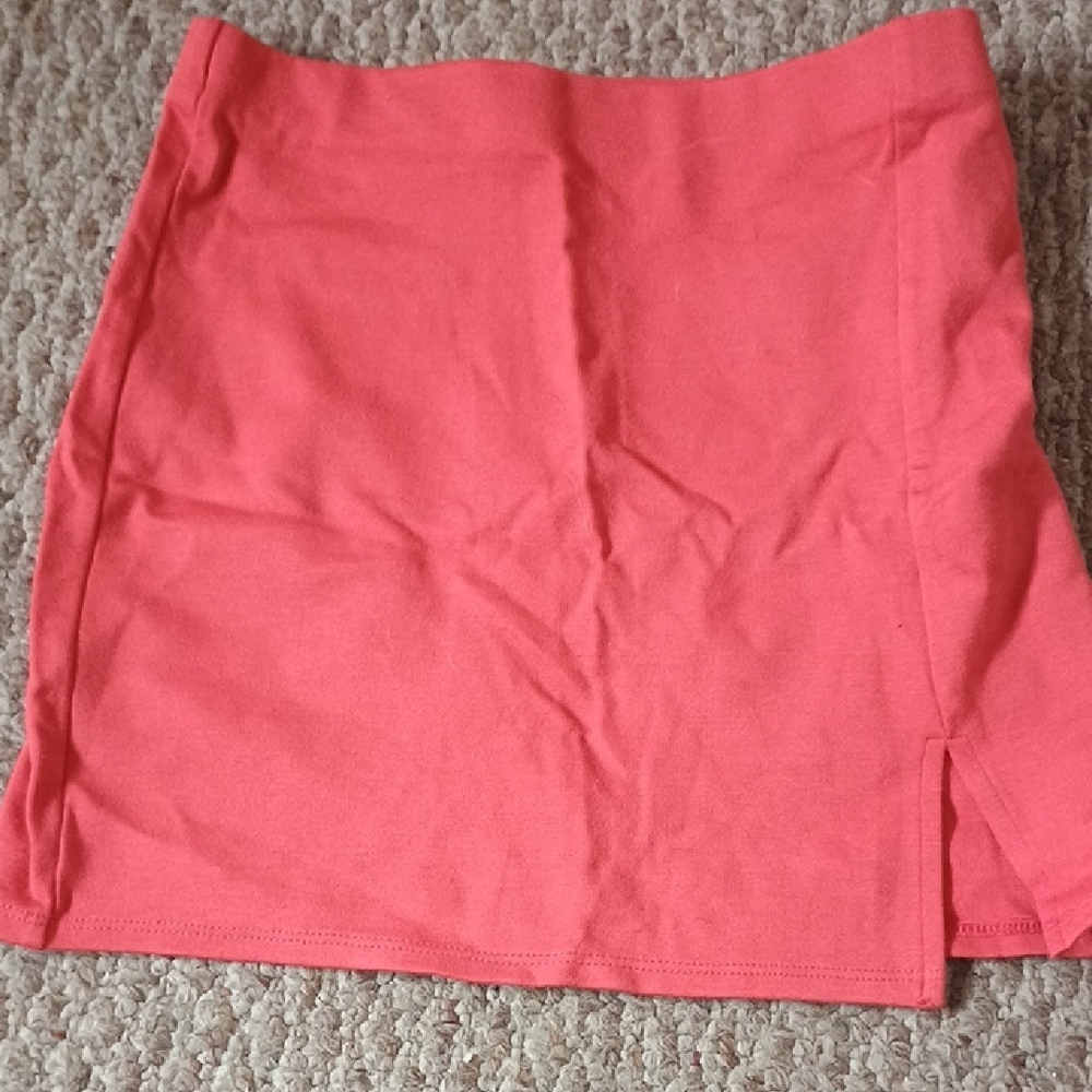 Coral Mini Skirt